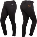  Női motoros nadrág W-TEC Lukrecia, elasztikus, testhezálló, magas derekú fekete L