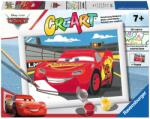 Ravensburger Set pictură după numere Ravensburger CreArt - McQueen Fulgerul (20174)