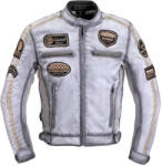 W-Tec Patriot Motoros Kabát - Fehér - 6XL