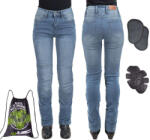  W-TEC Lustipa Női Motoros Farmer XS Kék