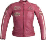 Női motoros bőrkabát W-TEC Sheawen Lady Pink rózsaszín XL