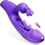 SuperLove Innovative Rubbing Rabbit Vibrator Purple