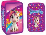 S-Cool Penar cu rechizite S. Cool - Unicorn, 3 fermoare, 38 piese (SC2920) Penar