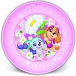 QX Малки патрул: Joy пластмасова плоска чиния, розова (674812)