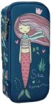 BACK ME UP Oвален ученически несесер Back Me Up - Sea Mermaid (357-28141)