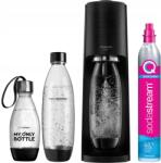 SodaStream Terra promóciós csomag (gyártó, 3x palack, CO2) fekete (1012813491)