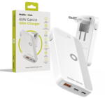 Mobile Origin Incarcator de retea 1x USB-A + 2x USB-C Design slim 65W Alb (GAN-65W-SLM-WHT)