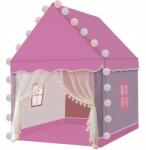 Kruzzel Nagy Gyermek Rózsaszín Játszóházsátor Lámpával (22653)