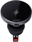 AUKEY Incarcator de retea HD-MC13, 15W, fast charge, suport prindere ventilatie, UCB-C, 1 x USB-C, Negru (LLTSN1048332) - pcone