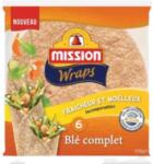 Mission teljeskiőrlésű wrap 370 g - menteskereso