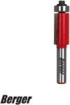 Berger 031402-0464 színelőmaró vezetőcsapággyal, keményfém lapkás, S8 - D12, 7×H25 mm (031402-0464)