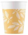  Levél Orange Leaves papír pohár 8 db-os 200 ml (PNN95211) - sandori