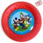  Disney Mickey Rock the House micro prémium műanyag lapostányér 4 db-os szett 21 cm (PNN96261) - sandori
