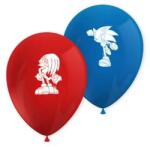  Sonic a sündisznó Sega léggömb, lufi 8 db-os (PNN95653) - sandori