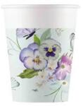 Pillangó Turquoise papír pohár 8 db-os 200 ml (PNN95006)
