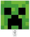  Minecraft Green szalvéta 20 db-os 33x33 cm FSC (PNN95443) - sandori