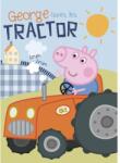  Peppa malac Tractor polár takaró 100x140cm (BRM006997) - sandori