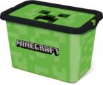  Minecraft Green műanyag tároló doboz 7 L (STF04404)