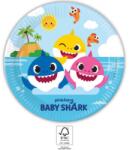  Baby Shark Fun in the Sun papírtányér 8 db-os 23 cm FSC (PNN93459) - sandori