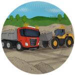  Építkezés Sand papírtányér 8 db-os 23 cm (DPA9916736) - sandori