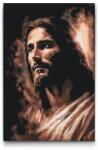  Festés számok szerint - Jézus 3 Méret: 40x60cm, Keretezés: Keret nélkül (csak a vászon)