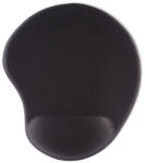 Hama 00126855 ERGO MINI fekete zselés egérpad (00126855) - blacktip