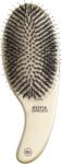 Olivia Garden Expert Care Curve - Perie Profesională cu Peri Naturali de Mistreț și Nylon, Design Ergonomic Curbat, Aurie (OG2088)