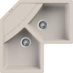 Elleci - Mosogatótálca Unico CORNER sarok G39 Bianco soft (LGUCOR39)