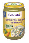 Bebivita Био Пюре Макарони, спанак, зеленчуци и сметана 250 гр. - 12+ месеца