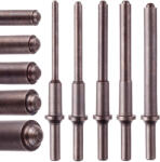 Technic Set dălți și perforatoare pentru ciocane pneumatice cu prindere rotundă TC Technic ACL-014, 150 mm, 10 mm (TF2-9747)