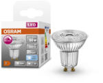 OSRAM LED izzó PAR16 reflektor GU10 4.5W = 50W 350lm 4000K Semleges CRI90 36° Szabályozható SUPERSTAR Osram (4058075798120)