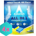  Astonish All in One Mosogatógép tabletta 100db-os citrom KARTON - 4 db (K5060060210738)