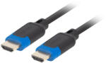 Lanberg HDMI 2.1 apa / apa kábel, 5.0m, 8K@60HZ, CCS, fekete - CA-HDMI-30CC-0050-BK (CA-HDMI-30CC-0050-BK)