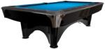 Dynamic Biliárdasztal, Dynamic IV, fényes fekete, 9 ft. Simonis 860 tournament blue (55.200.09.5.15)