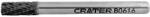 CRATER Turbómaró Kem. Fém Heng. B-Tip. 6X16X6mm Bliszteres (322N190-6)
