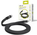 Mobile Origin Magnetic Flat Patented Original Cable USB-C to USB-C 1m, black (MCF-USBC-1M-BLK) - pcone
