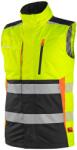 CXS Vestă de lucru reflectorizantă îmblănită CXS BENSON - Galbenă / neagră | S (1114-079-160-92)