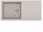 Elleci - Mosogatótálca Easy 480 100x50 Granitek egymedence + csepptálca G39 Bianco soft (LGY48039)