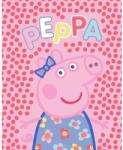  Peppa malac Dots flanel polár takaró 130x160cm (CBX241002PP) - sandori