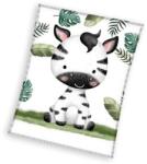  Zebra Leafy coral fleece polár takaró 110x140cm (CBX231129KNL) - sandori