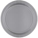  Ezüst Silver papírtányér 8 db-os 23 cm (DPA550151866) - sandori