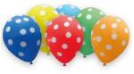  Colorful Dots, Színes léggömb, lufi 6 db-os (PNN93095) - sandori