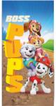  Mancs Őrjárat Boss Pups fürdőlepedő, strand törölköző 70x140cm (CBX231256PAW) - sandori