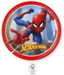  Pókember Crime Fighter papírtányér 8 db-os 20 cm FSC (PNN94054) - sandori