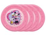  Disney Minnie Junior micro prémium műanyag lapostányér 4 db-os szett 21 cm (PNN96263) - sandori