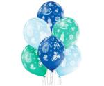  Kék Baby Boy léggömb, lufi 6 db-os 12 inch (30cm) (MLG002928) - sandori