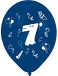  Happy Birthday 7 Ribbon léggömb, lufi 8 db-os 10 inch (25, 4cm) (DPA996581) - sandori