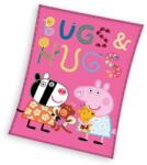  Peppa malac Bugs&Hugs coral fleece polár takaró 110x140cm (CBX236009PP) - sandori