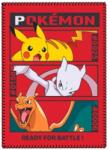 Pokémon Battle polár takaró 100x140 cm (AYM117968) - sandori