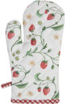 Clayre & Eef Manusa termica bucatarie bumbac multicolor Capsuni 18x30 cm (WIS44)